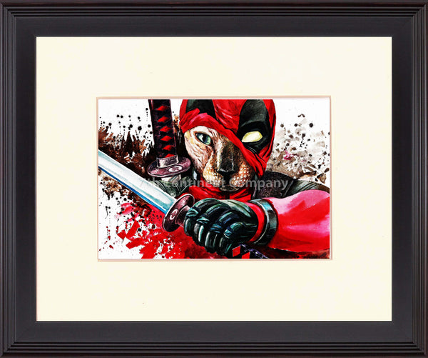 Deadpool Cat Art at 7th-continent-company.com - 7 CONTINENT COMPANY Sp. z o.o.