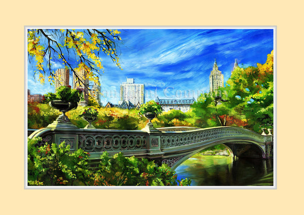 Central Park. Bow Bridge at 7th-continent-company.com - 7 CONTINENT COMPANY Sp. z o.o.