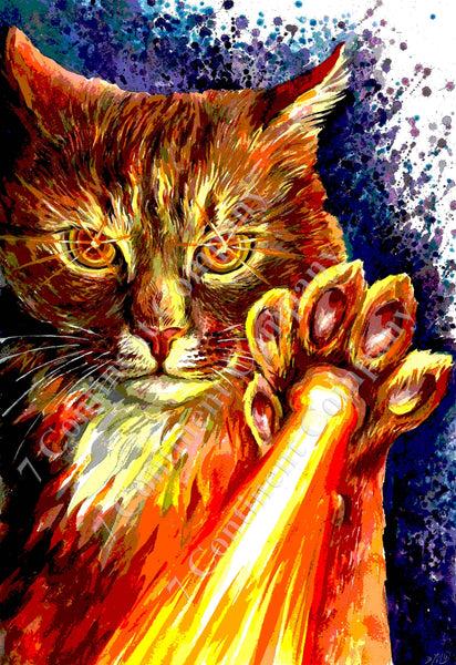 Bad Wolf Cat Art at 7th-continent-company.com - 7 CONTINENT COMPANY Sp. z o.o.