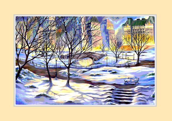 Central Park in Winter at 7th-continent-company.com - 7 CONTINENT COMPANY Sp. z o.o.