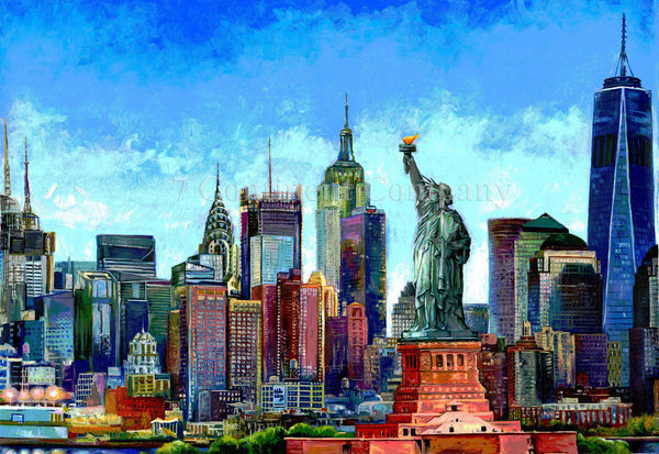 Manhattan Skyline at 7th-continent-company.com - 7 CONTINENT COMPANY Sp. z o.o.