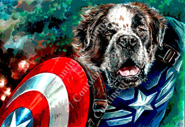 Captain America Dog at 7th-continent-company.com - 7 CONTINENT COMPANY Sp. z o.o.