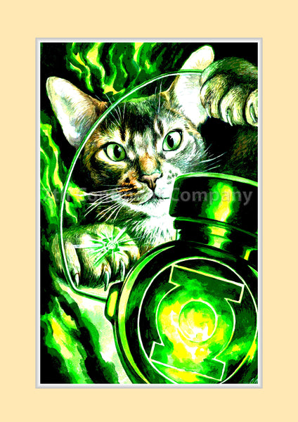 Green Lantern Cat at 7th-continent-company.com - 7 CONTINENT COMPANY Sp. z o.o.
