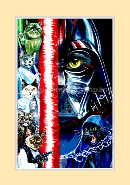 Star Wars Cats Art at 7th-continent-company.com - 7 CONTINENT COMPANY Sp. z o.o.