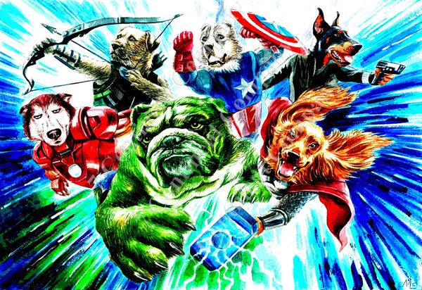 Dogs Avengers at 7th-continent-company.com - 7 CONTINENT COMPANY Sp. z o.o.
