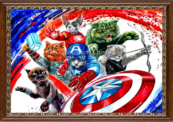 Avengers Cats at 7th-continent-company.com - 7 CONTINENT COMPANY Sp. z o.o.