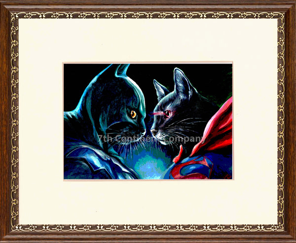 Batman Cat VS Superman Cat at 7th-continent-company.com - 7 CONTINENT COMPANY Sp. z o.o.