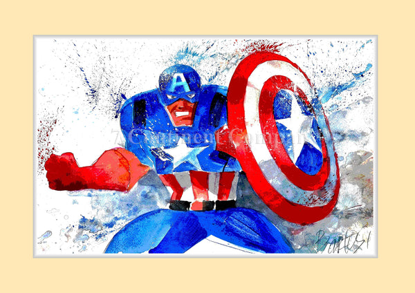 Captain America. Superhero at 7th-continent-company.com - 7 CONTINENT COMPANY Sp. z o.o.