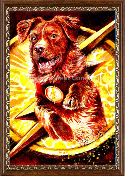 The Flash Dog Art at 7th-continent-company.com - 7 CONTINENT COMPANY Sp. z o.o.