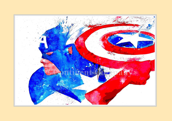 Captain America Art at 7th-continent-company.com - 7 CONTINENT COMPANY Sp. z o.o.
