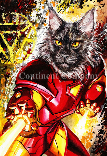 Iron Man Cat at 7th-continent-company.com - 7 CONTINENT COMPANY Sp. z o.o.