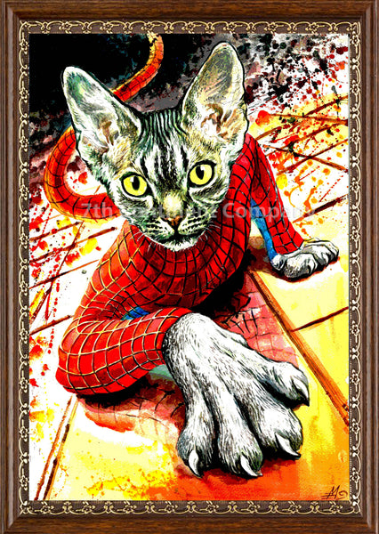 Spiderman Cat at 7th-continent-company.com - 7 CONTINENT COMPANY Sp. z o.o.