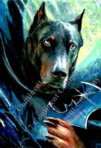 Batman. Dog Art at 7th-continent-company.com - 7 CONTINENT COMPANY Sp. z o.o.
