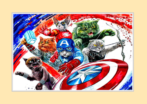 Avengers Cats at 7th-continent-company.com - 7 CONTINENT COMPANY Sp. z o.o.