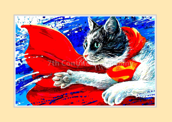 Superman Cat at 7th-continent-company.com - 7 CONTINENT COMPANY Sp. z o.o.