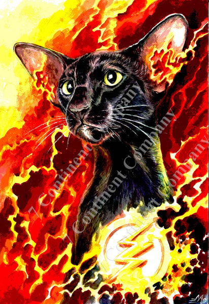 The Flash Cat Art at 7th-continent-company.com - 7 CONTINENT COMPANY Sp. z o.o.