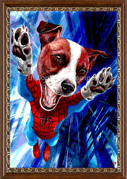 Spiderman Dog Art at 7th-continent-company.com - 7 CONTINENT COMPANY Sp. z o.o.