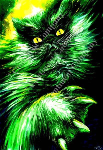 Hulk Cat Art at 7th-continent-company.com - 7 CONTINENT COMPANY Sp. z o.o.