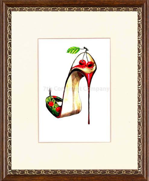 Cocktail Shoe. Cherry at 7th-continent-company.com - 7 CONTINENT COMPANY Sp. z o.o.