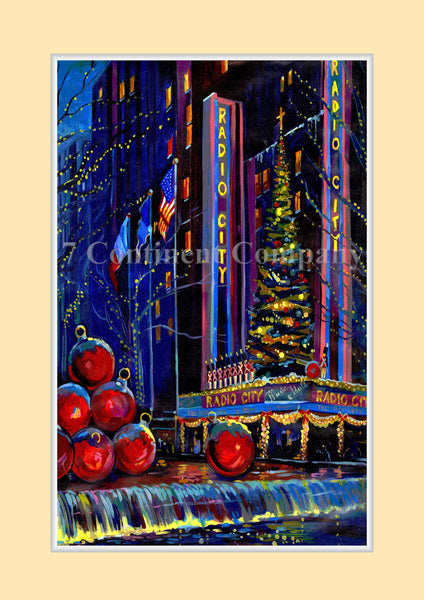 Radio City Music Hall. Christmas at 7th-continent-company.com - 7 CONTINENT COMPANY Sp. z o.o.