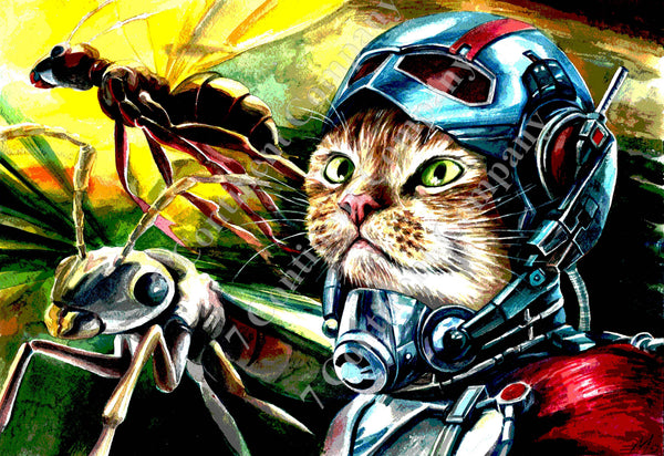 Ant-Man Cat Art at 7th-continent-company.com - 7 CONTINENT COMPANY Sp. z o.o.