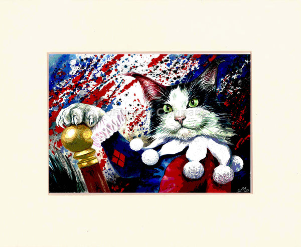 Harley Quinn Cat Art at 7th-continent-company.com - 7 CONTINENT COMPANY Sp. z o.o.