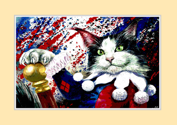 Harley Quinn Cat Art at 7th-continent-company.com - 7 CONTINENT COMPANY Sp. z o.o.