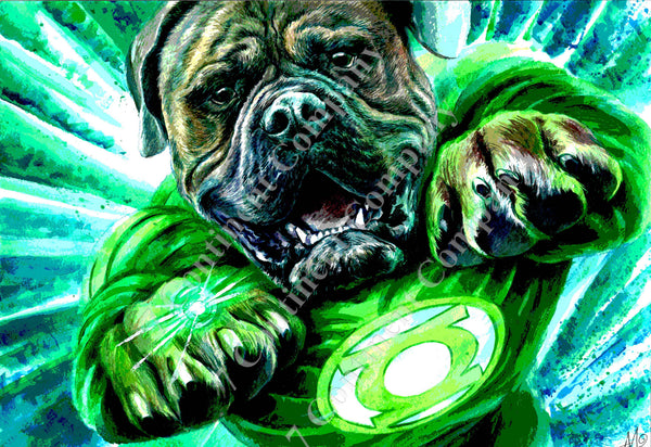 Green Lantern Art at 7th-continent-company.com - 7 CONTINENT COMPANY Sp. z o.o.