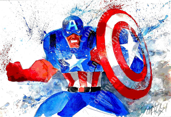 Captain America. Superhero at 7th-continent-company.com - 7 CONTINENT COMPANY Sp. z o.o.