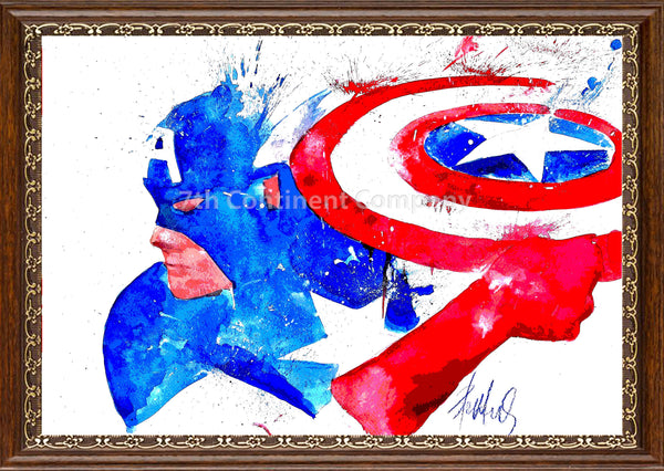 Captain America Art at 7th-continent-company.com - 7 CONTINENT COMPANY Sp. z o.o.