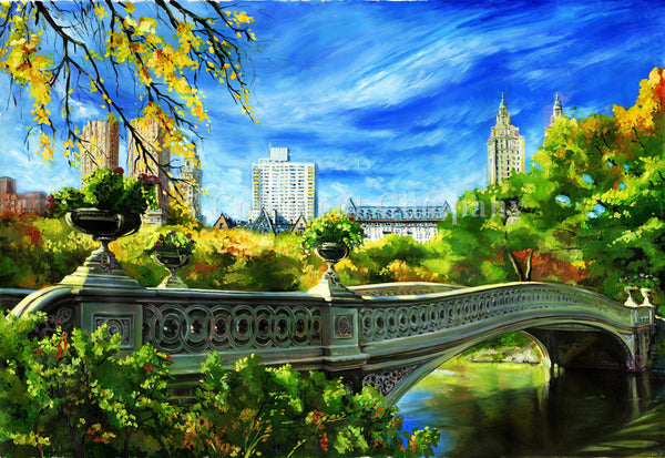 Central Park. Bow Bridge at 7th-continent-company.com - 7 CONTINENT COMPANY Sp. z o.o.