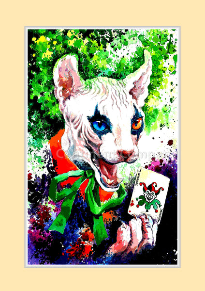 Joker Cat Art at 7th-continent-company.com - 7 CONTINENT COMPANY Sp. z o.o.