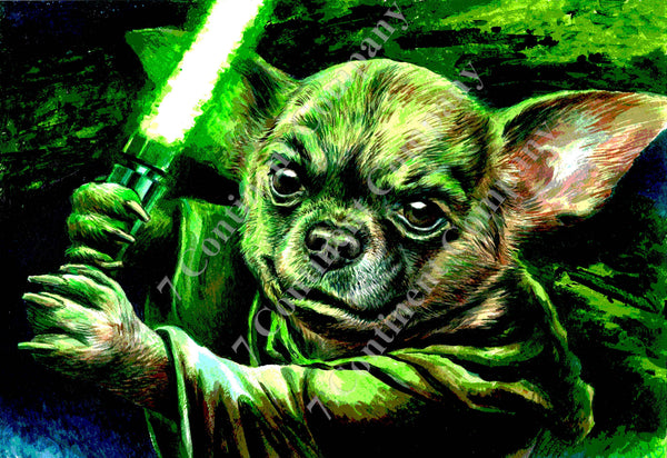 Yoda. Star Wars Art at 7th-continent-company.com - 7 CONTINENT COMPANY Sp. z o.o.