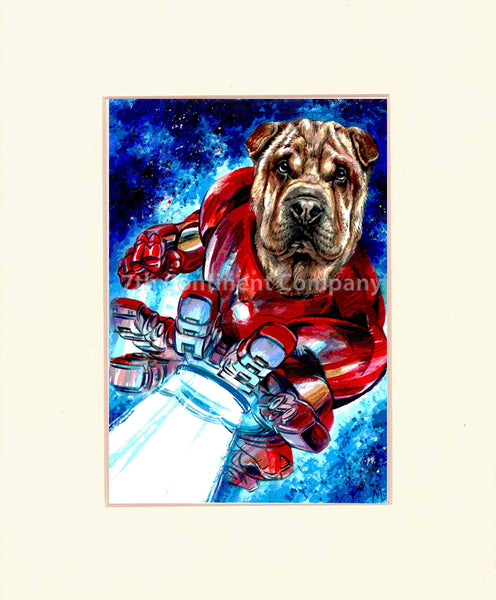 Iron Man Dog Art at 7th-continent-company.com - 7 CONTINENT COMPANY Sp. z o.o.