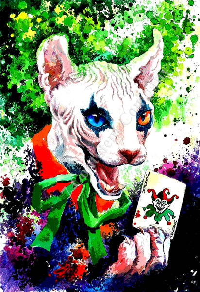 Joker Cat Art at 7th-continent-company.com - 7 CONTINENT COMPANY Sp. z o.o.