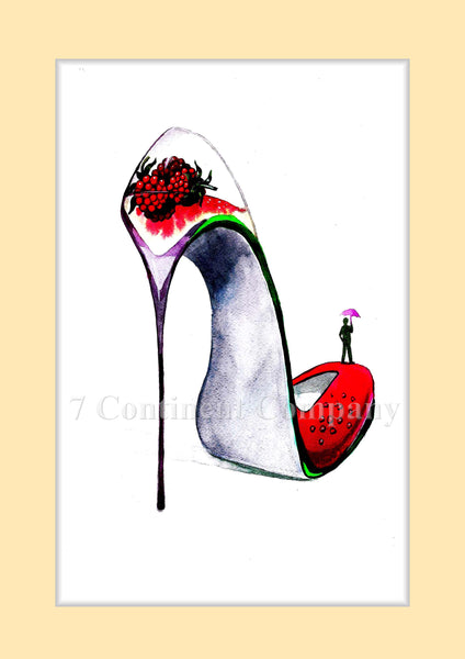 Cocktail Shoe. Raspberry at 7th-continent-company.com - 7 CONTINENT COMPANY Sp. z o.o.