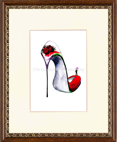 Cocktail Shoe. Raspberry at 7th-continent-company.com - 7 CONTINENT COMPANY Sp. z o.o.