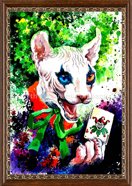 Joker Cat Art at 7th-continent-company.com - 7 CONTINENT COMPANY Sp. z o.o.