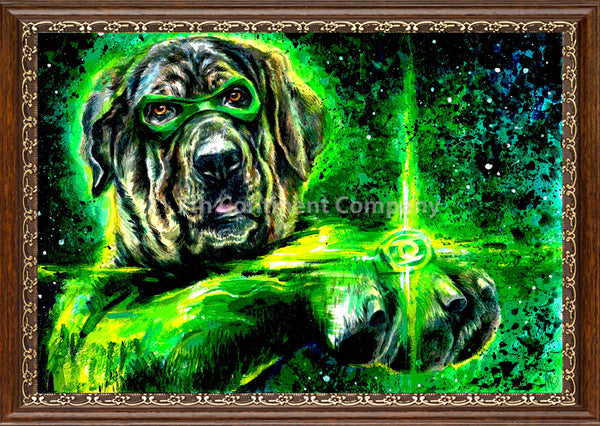 Green Lantern Dog at 7th-continent-company.com - 7 CONTINENT COMPANY Sp. z o.o.