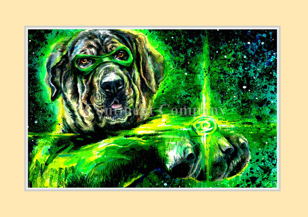 Green Lantern Dog at 7th-continent-company.com - 7 CONTINENT COMPANY Sp. z o.o.
