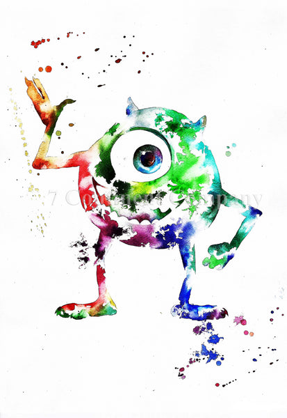 Monsters Splatter Art at 7th-continent-company.com - 7 CONTINENT COMPANY Sp. z o.o.