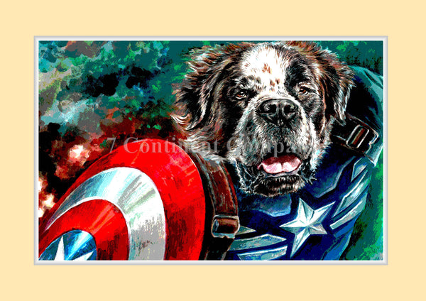 Captain America Dog at 7th-continent-company.com - 7 CONTINENT COMPANY Sp. z o.o.