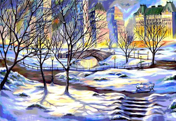 Central Park in Winter at 7th-continent-company.com - 7 CONTINENT COMPANY Sp. z o.o.