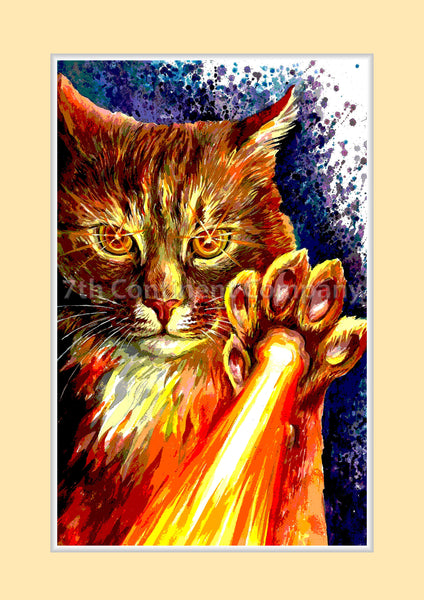 Bad Wolf Cat Art at 7th-continent-company.com - 7 CONTINENT COMPANY Sp. z o.o.